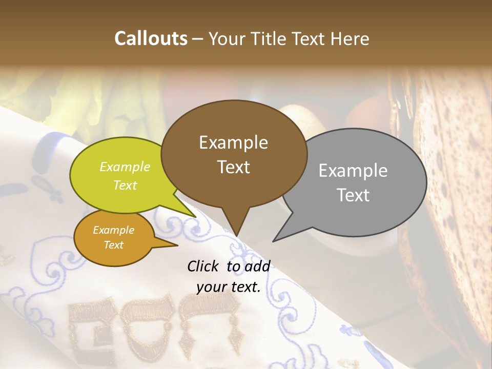 Matza Holy Day Passover PowerPoint Template