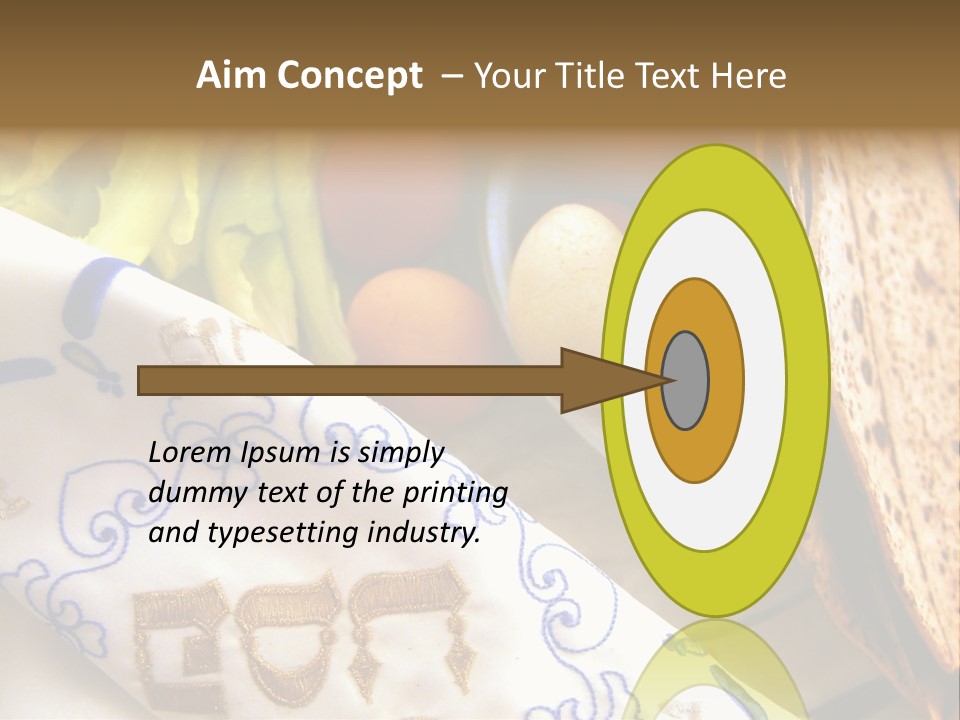 Matza Holy Day Passover PowerPoint Template