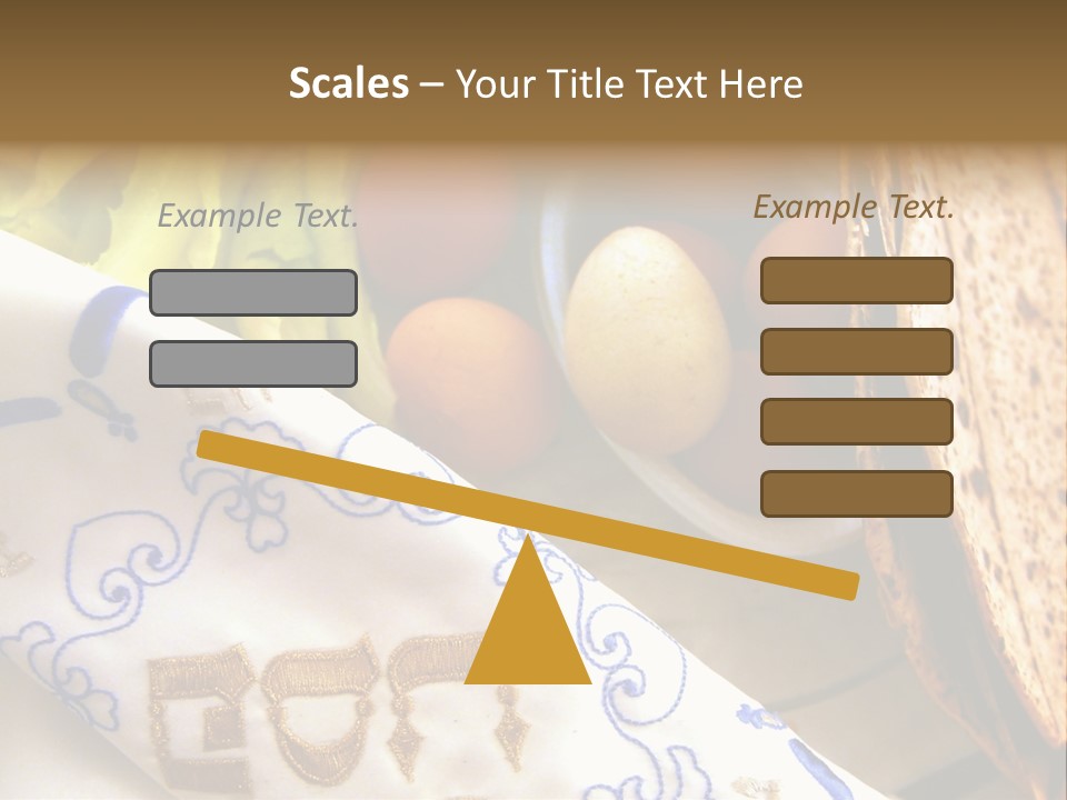 Matza Holy Day Passover PowerPoint Template