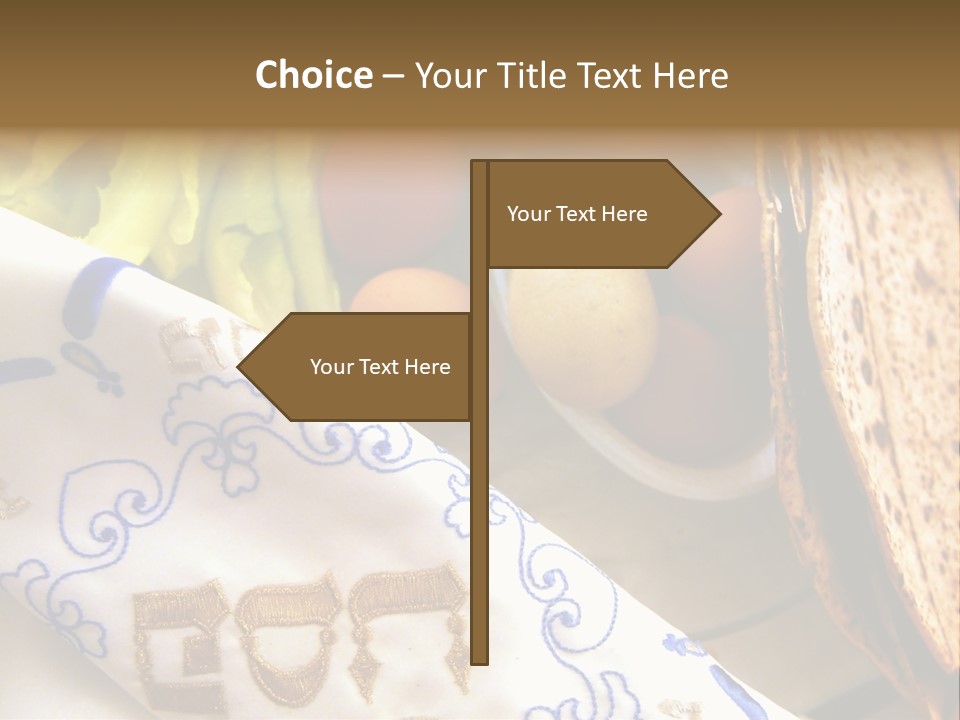 Matza Holy Day Passover PowerPoint Template