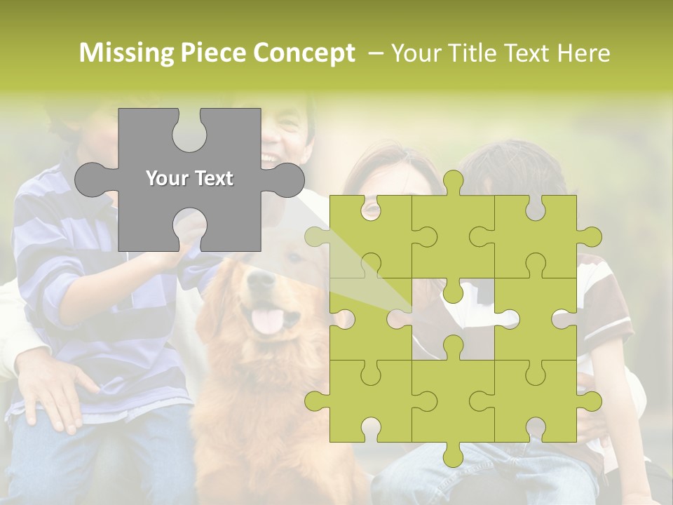 Cheerful Mother Casual PowerPoint Template