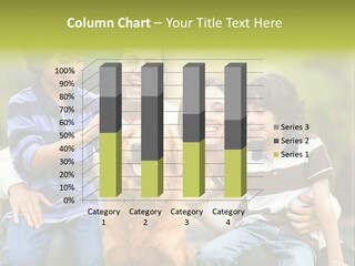 Cheerful Mother Casual PowerPoint Template