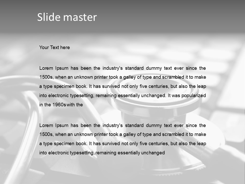 Silver Insurance Contemporary PowerPoint Template