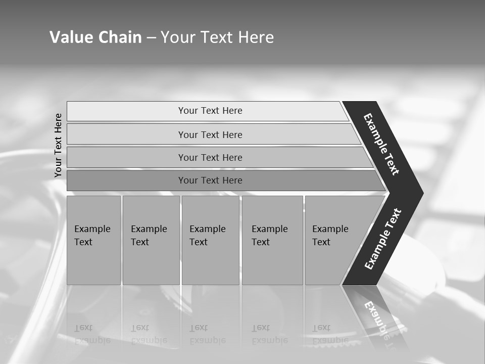 Silver Insurance Contemporary PowerPoint Template