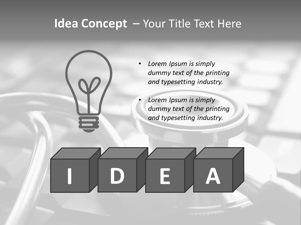 Silver Insurance Contemporary PowerPoint Template