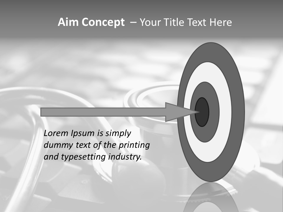 Silver Insurance Contemporary PowerPoint Template
