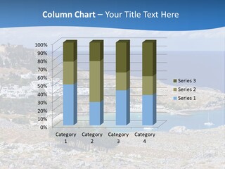 Outdoors Travel Destination Greece PowerPoint Template