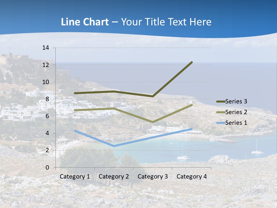 Outdoors Travel Destination Greece PowerPoint Template