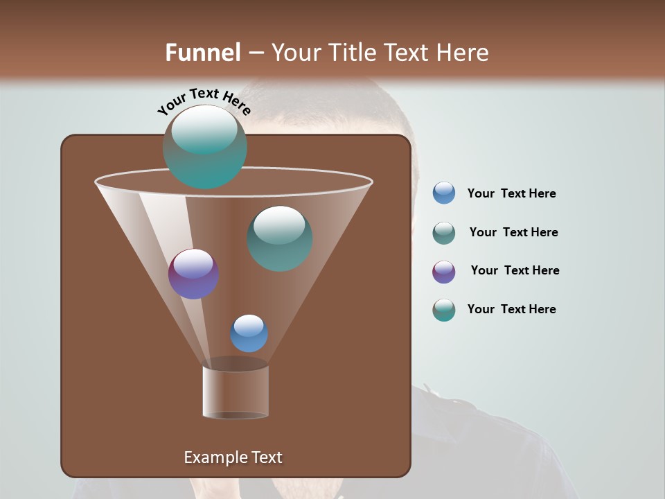 Shirt Finger Face PowerPoint Template