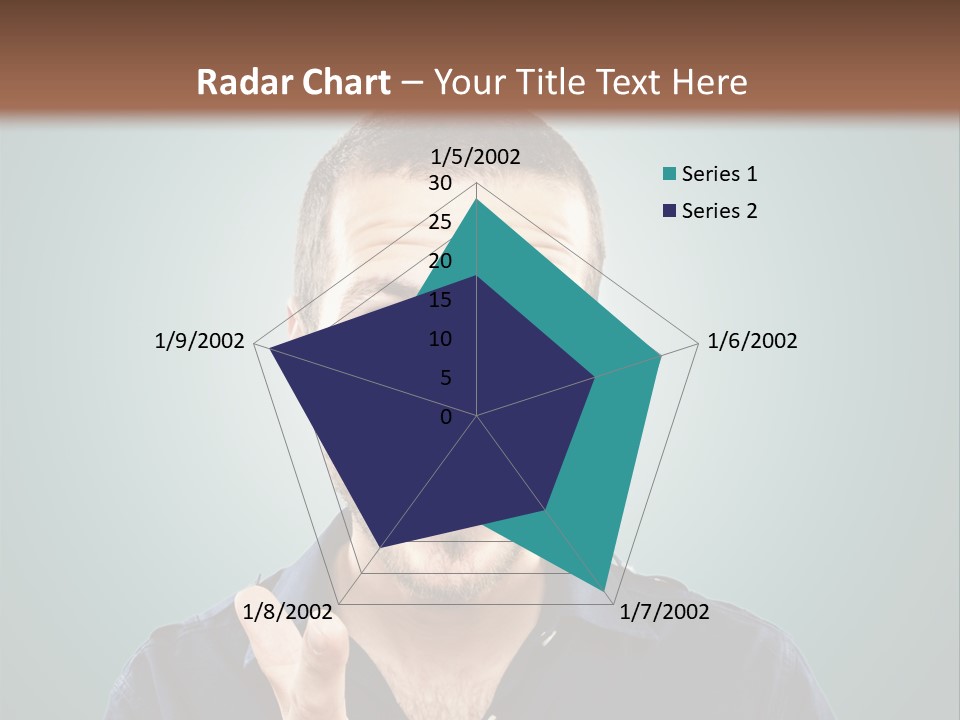Shirt Finger Face PowerPoint Template