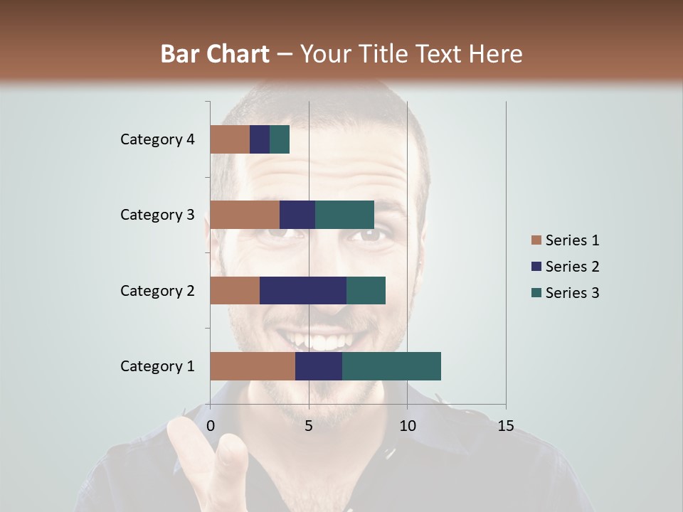 Shirt Finger Face PowerPoint Template