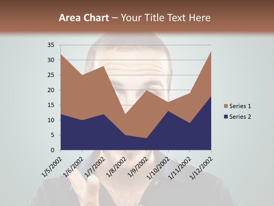 Shirt Finger Face PowerPoint Template