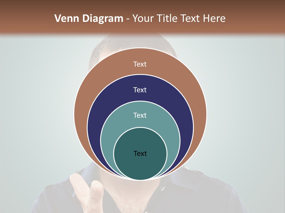 Shirt Finger Face PowerPoint Template