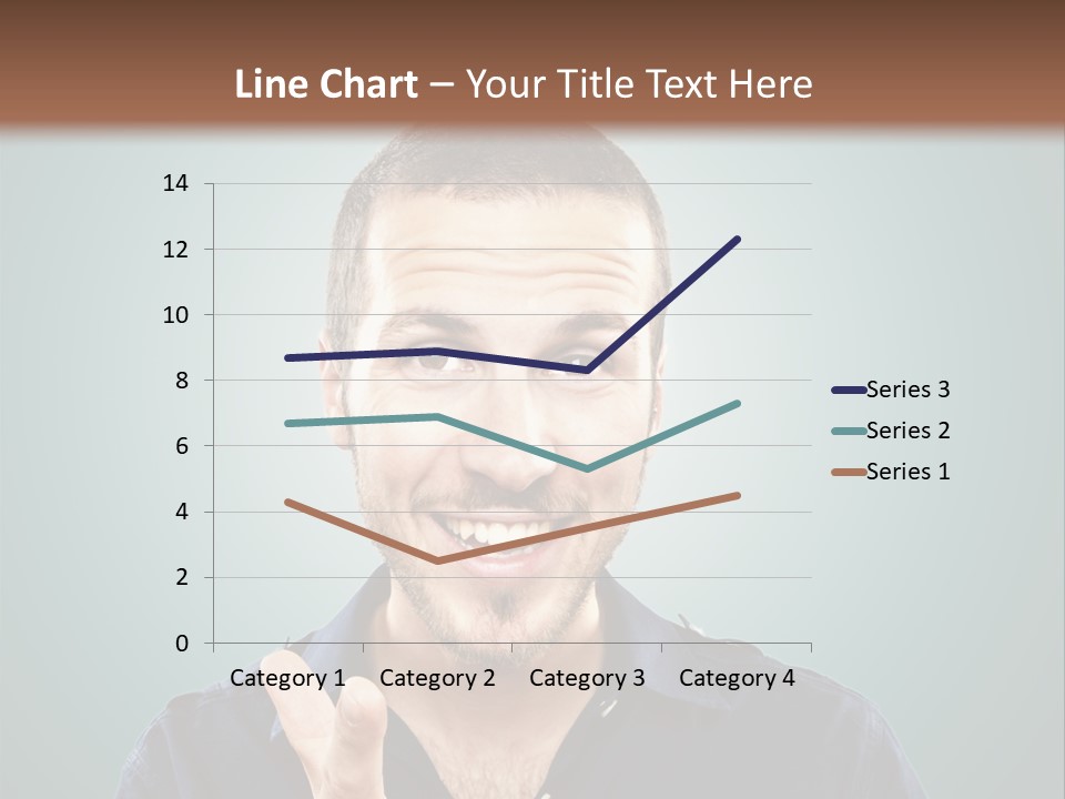 Shirt Finger Face PowerPoint Template