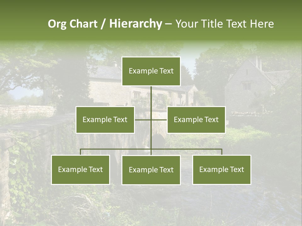 Village Quaint England PowerPoint Template