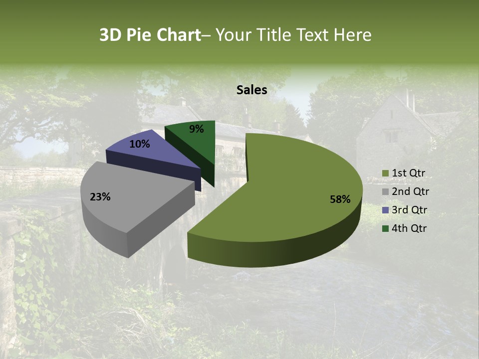 Village Quaint England PowerPoint Template