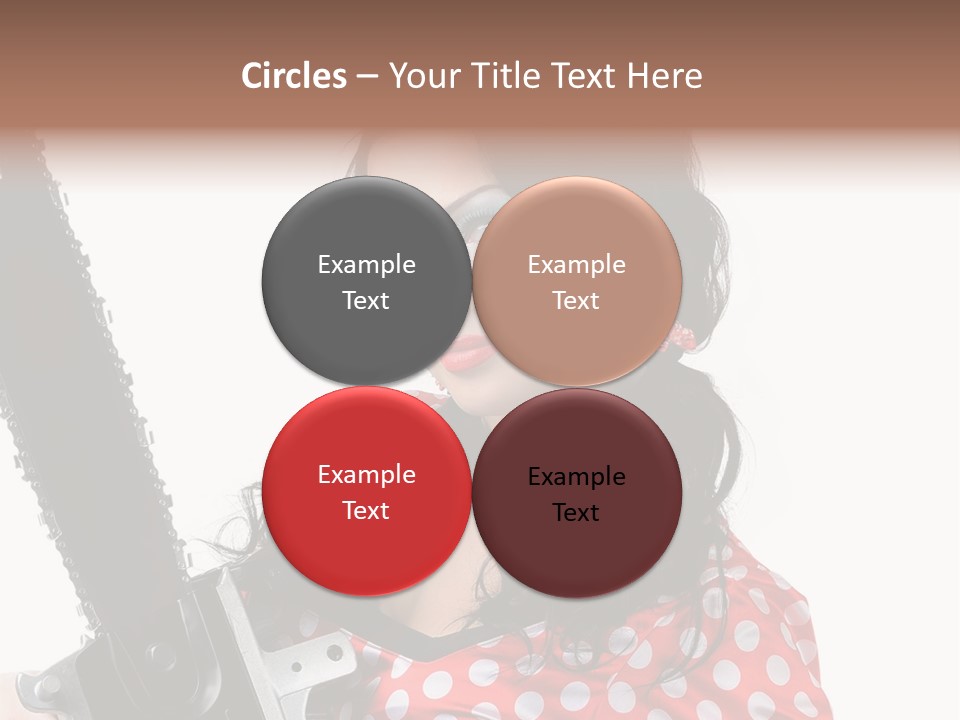 Portrait  Girl PowerPoint Template