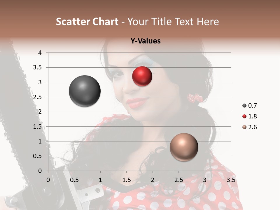 Portrait  Girl PowerPoint Template