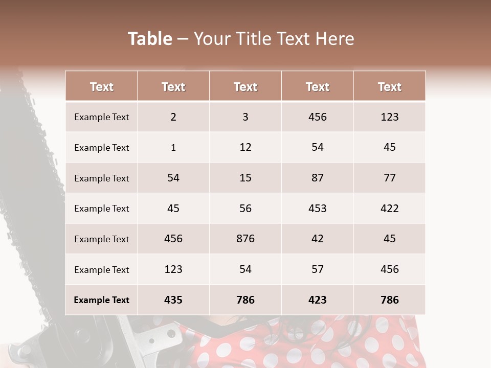 Portrait  Girl PowerPoint Template