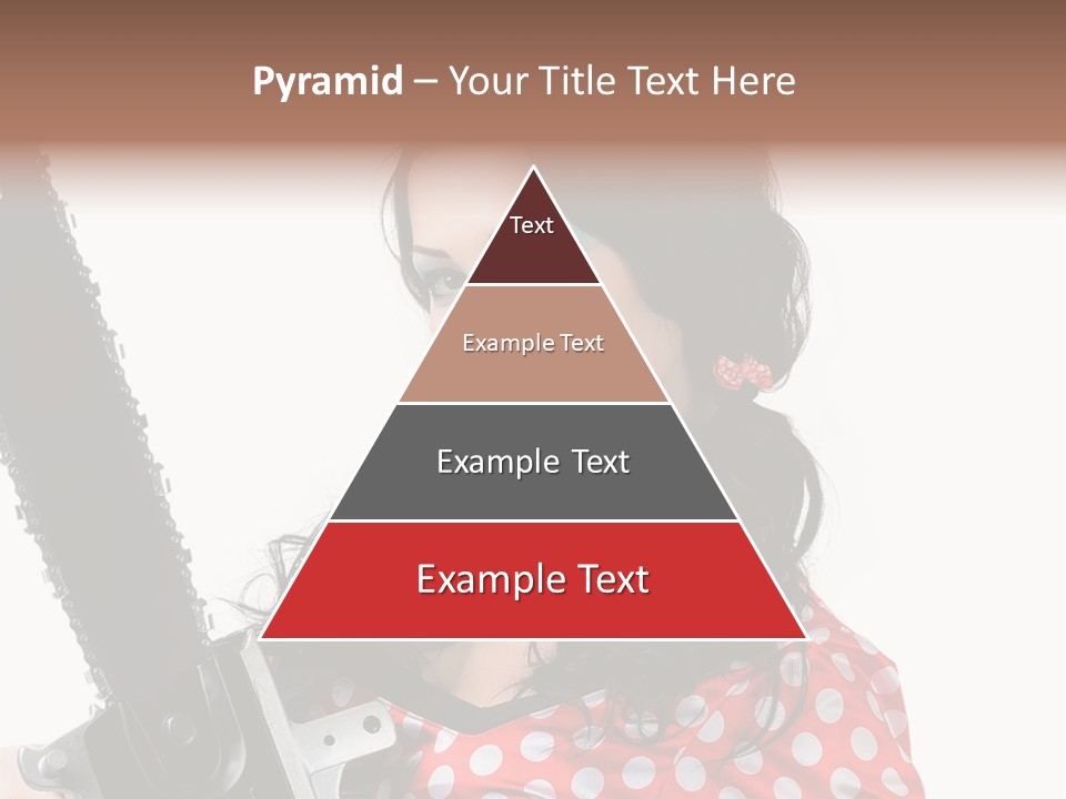 Portrait  Girl PowerPoint Template