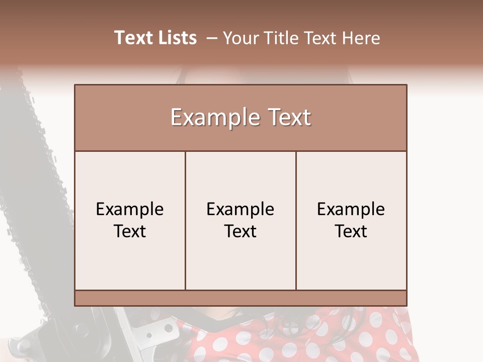 Portrait  Girl PowerPoint Template