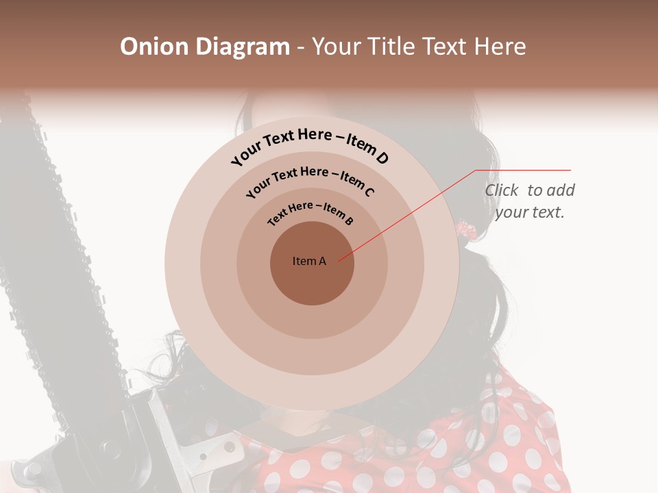 Portrait  Girl PowerPoint Template