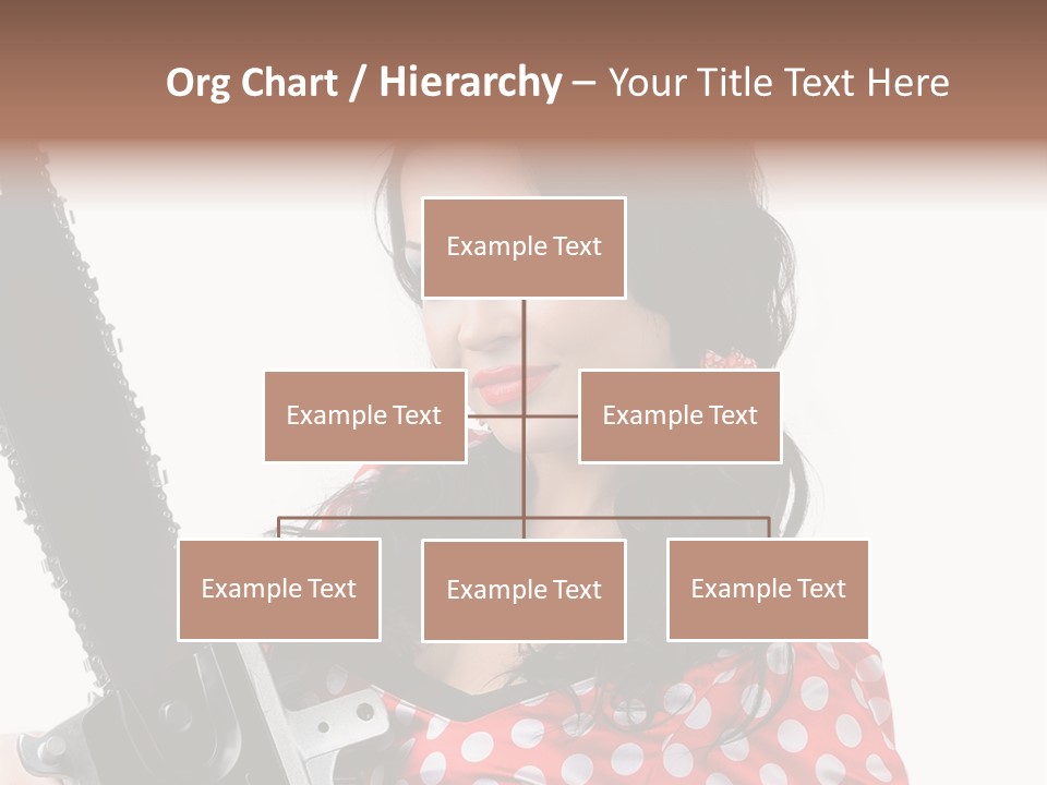 Portrait  Girl PowerPoint Template