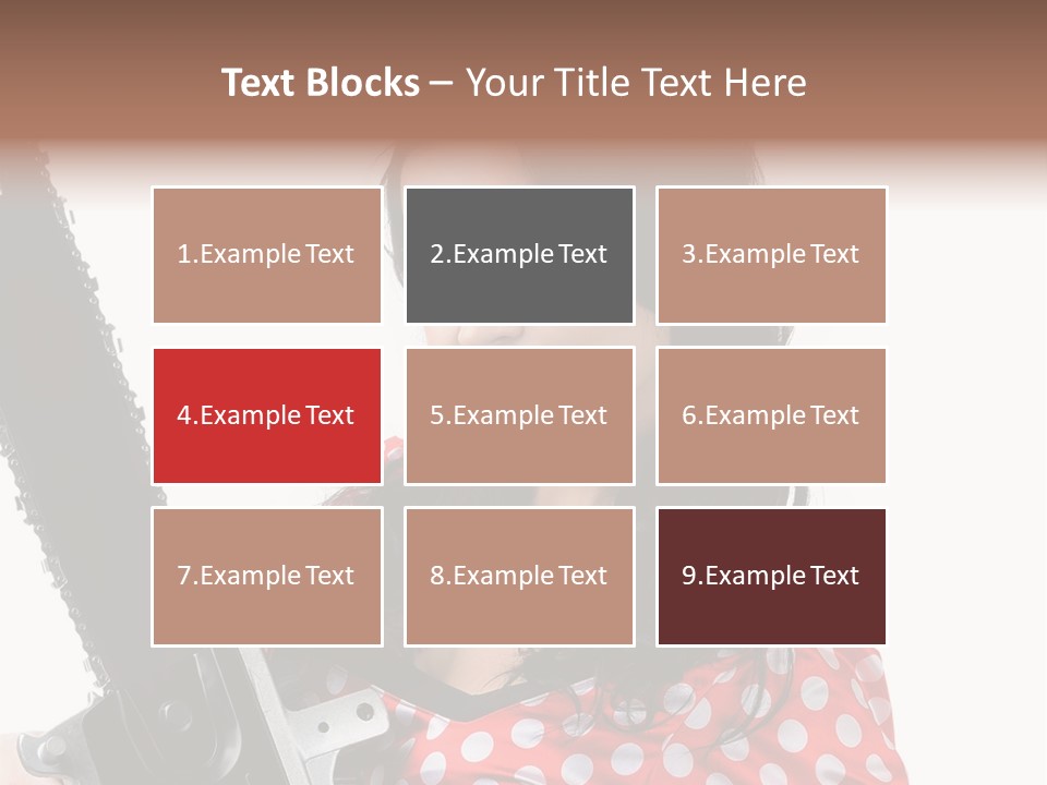 Portrait  Girl PowerPoint Template