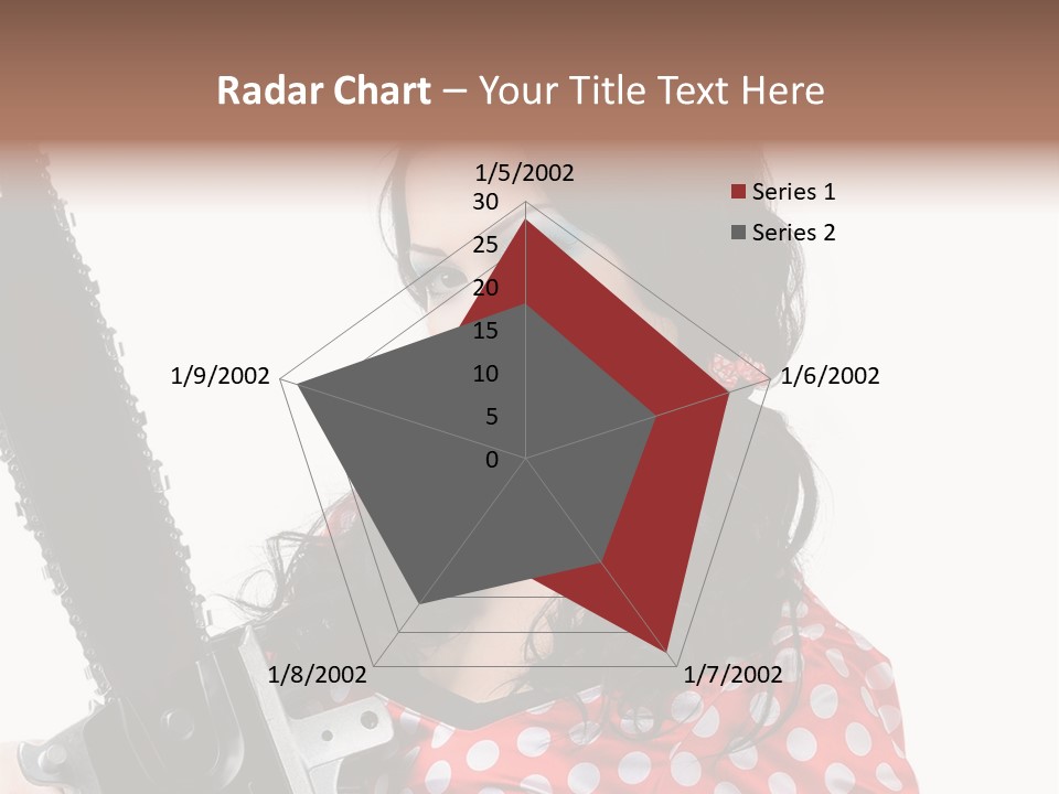 Portrait  Girl PowerPoint Template