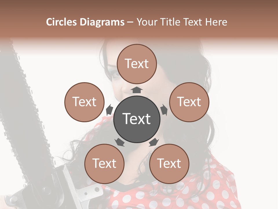 Portrait  Girl PowerPoint Template