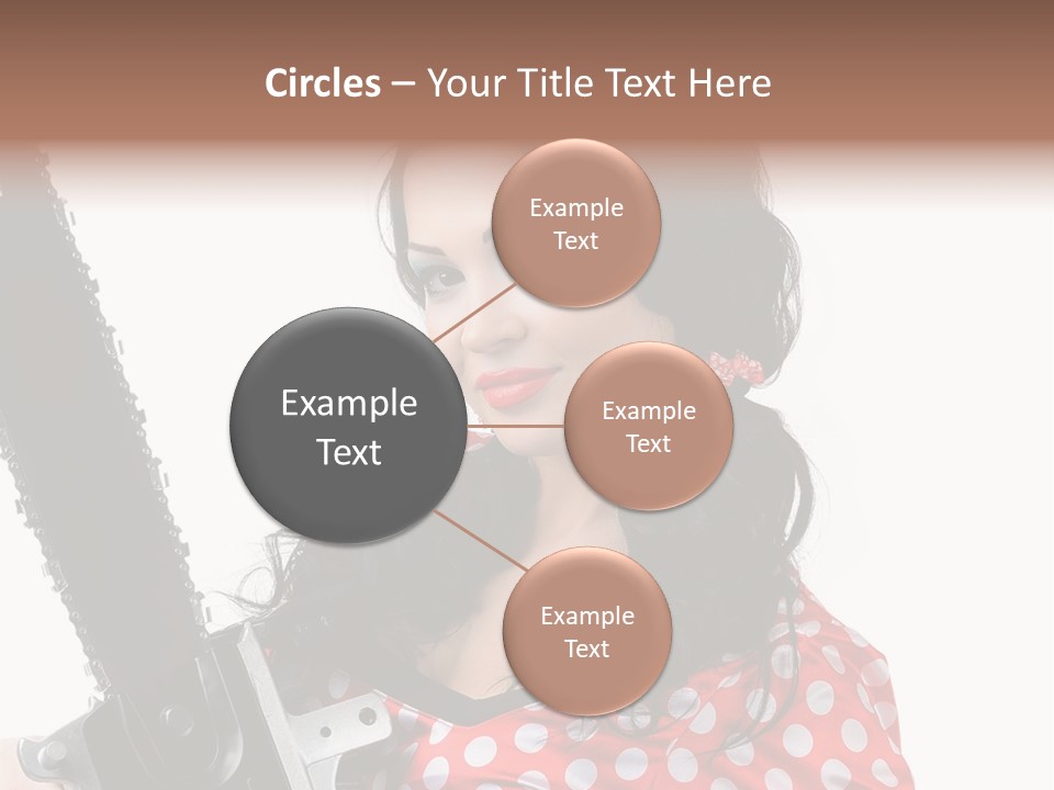 Portrait  Girl PowerPoint Template