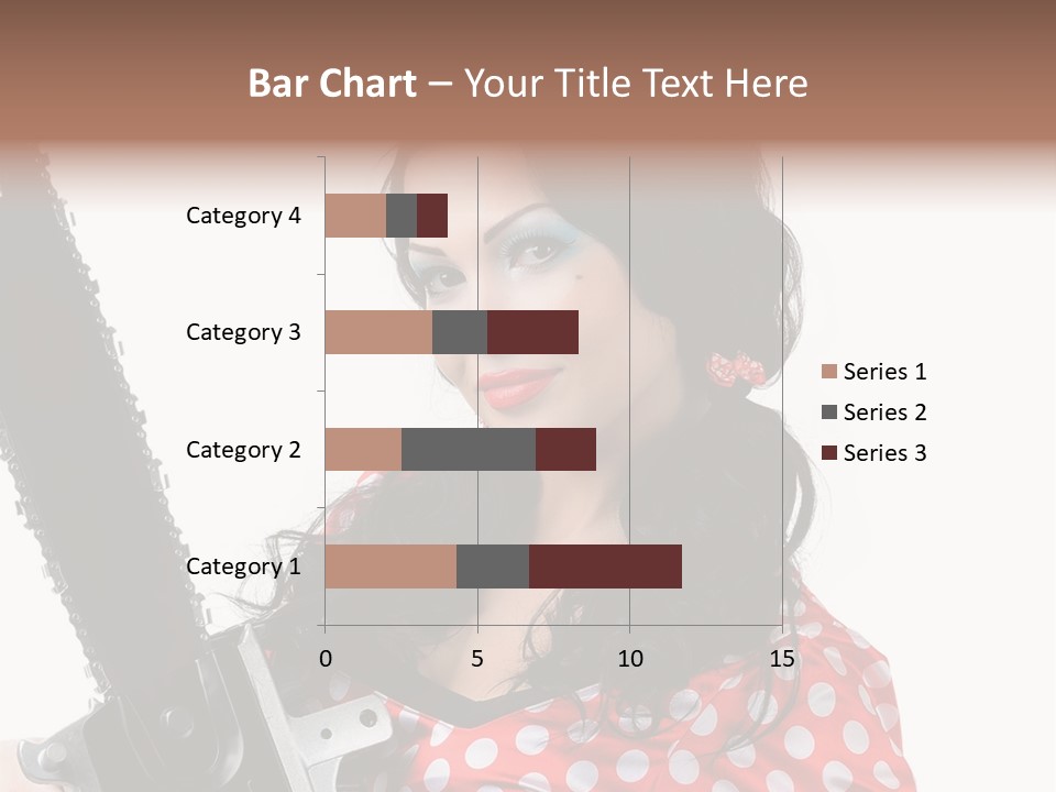 Portrait  Girl PowerPoint Template