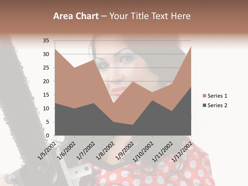 Portrait  Girl PowerPoint Template