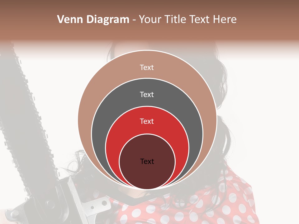 Portrait  Girl PowerPoint Template