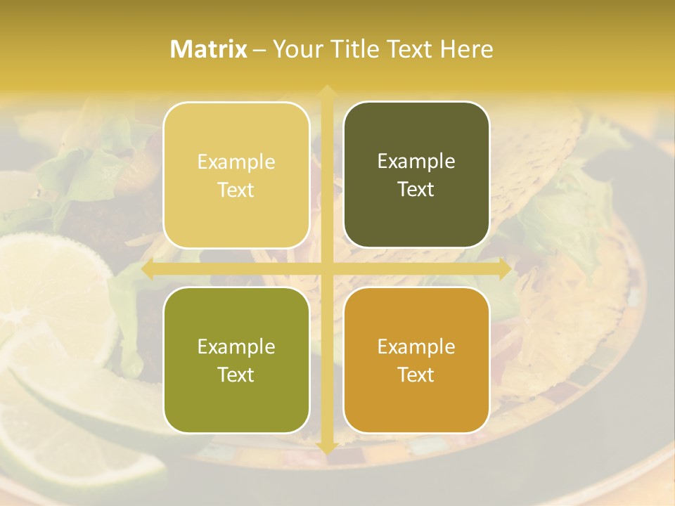 Red Design Yellow PowerPoint Template