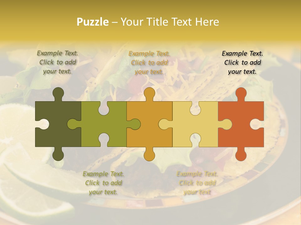 Red Design Yellow PowerPoint Template