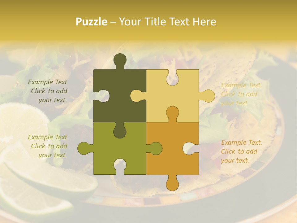 Red Design Yellow PowerPoint Template