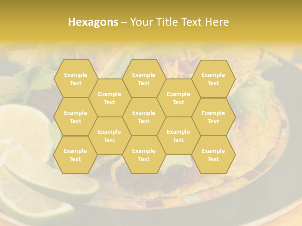 Red Design Yellow PowerPoint Template