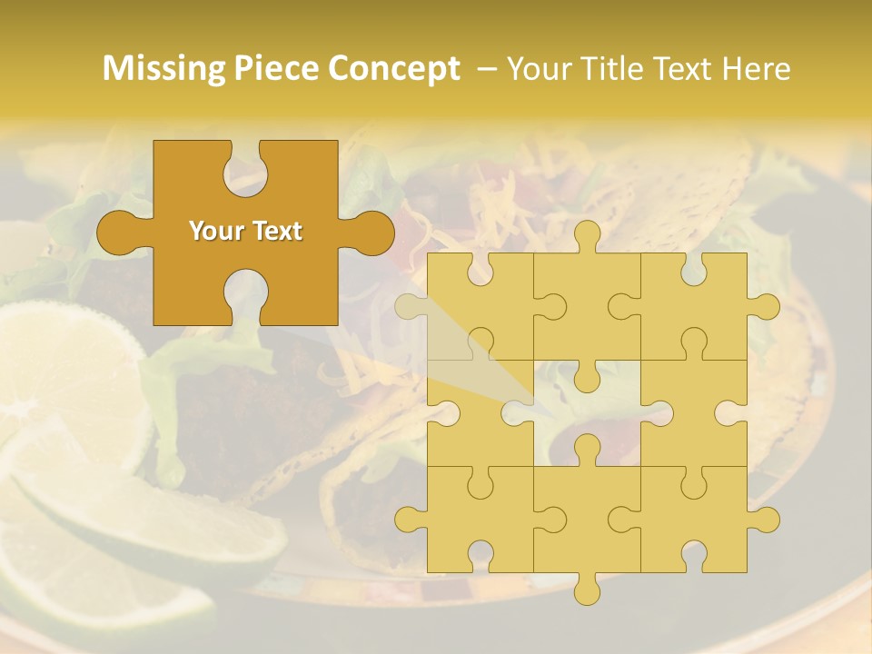 Red Design Yellow PowerPoint Template