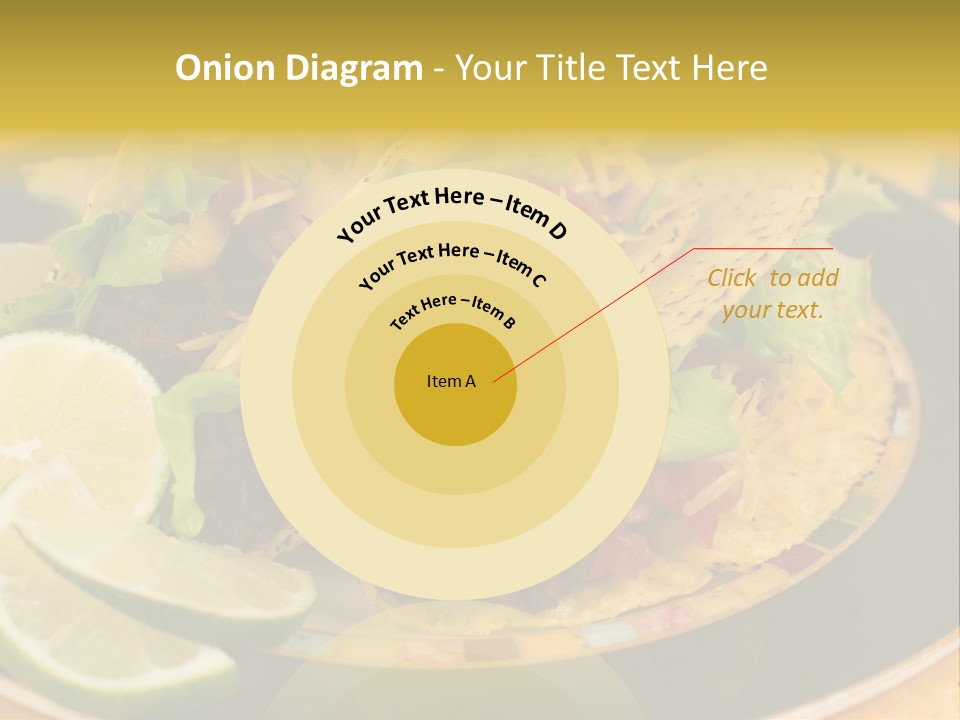 Red Design Yellow PowerPoint Template