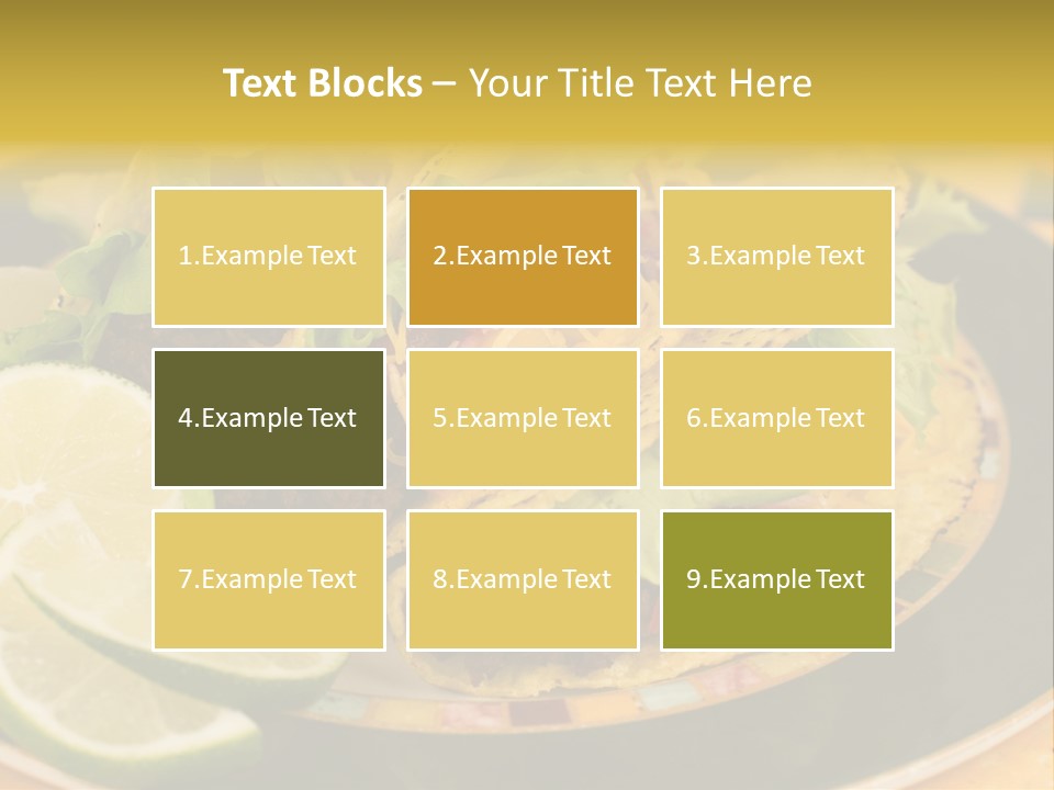 Red Design Yellow PowerPoint Template