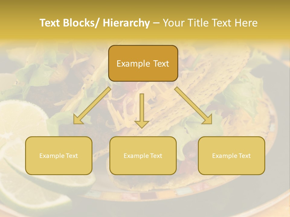 Red Design Yellow PowerPoint Template