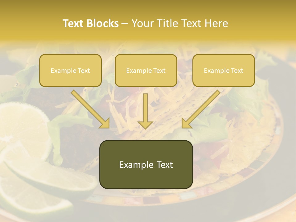 Red Design Yellow PowerPoint Template