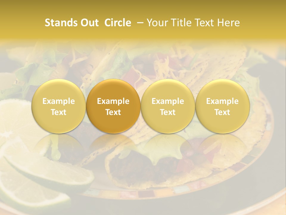 Red Design Yellow PowerPoint Template