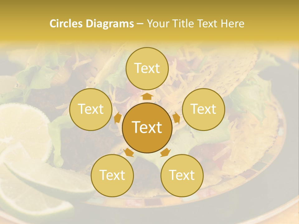 Red Design Yellow PowerPoint Template