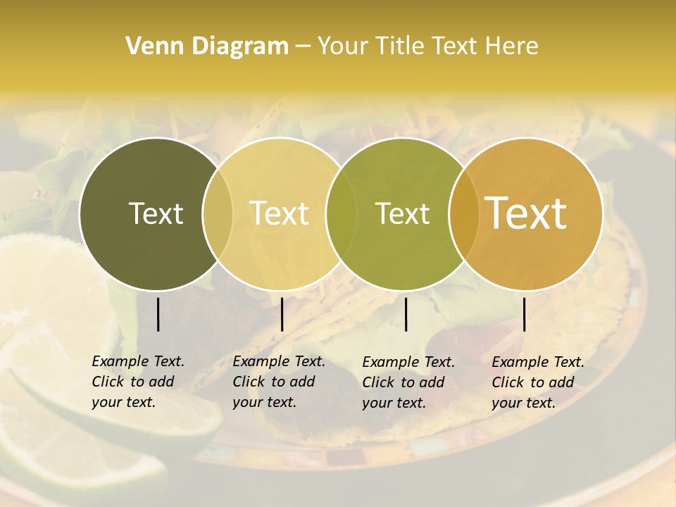Red Design Yellow PowerPoint Template