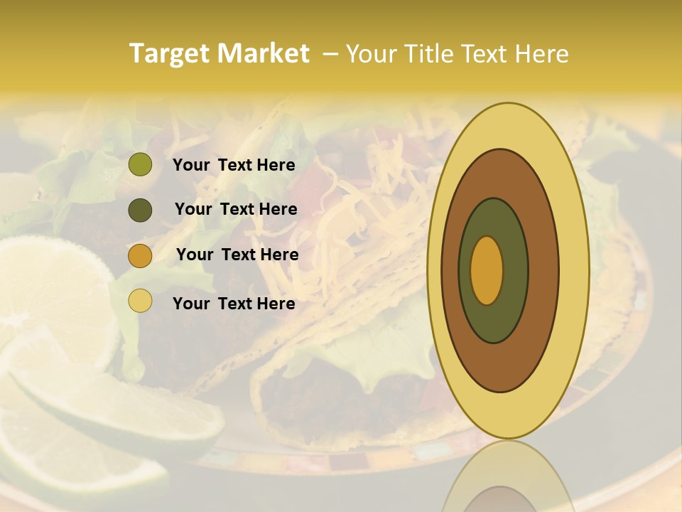 Red Design Yellow PowerPoint Template