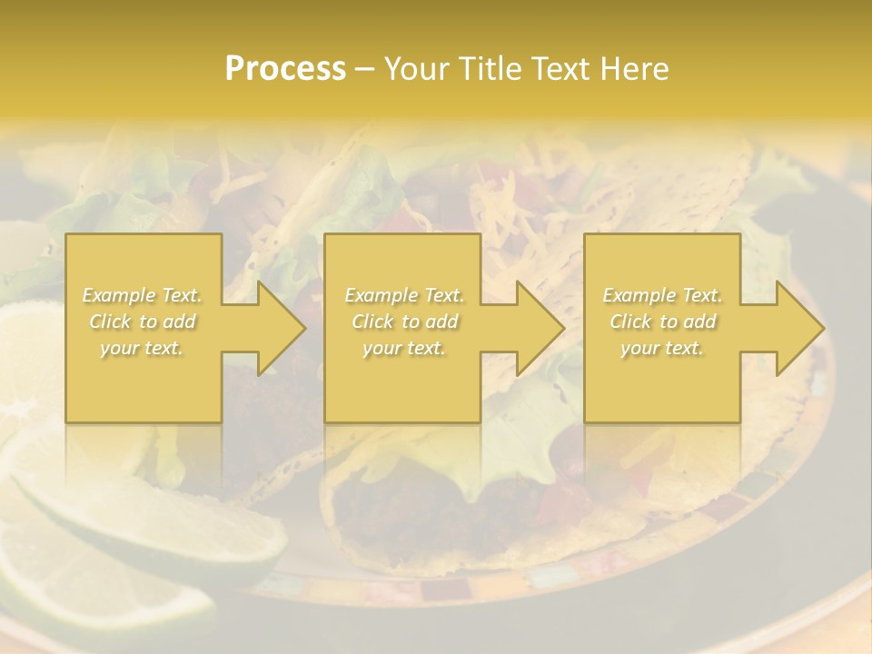 Red Design Yellow PowerPoint Template