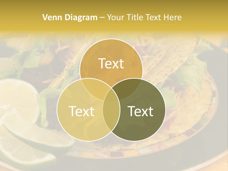 Red Design Yellow PowerPoint Template