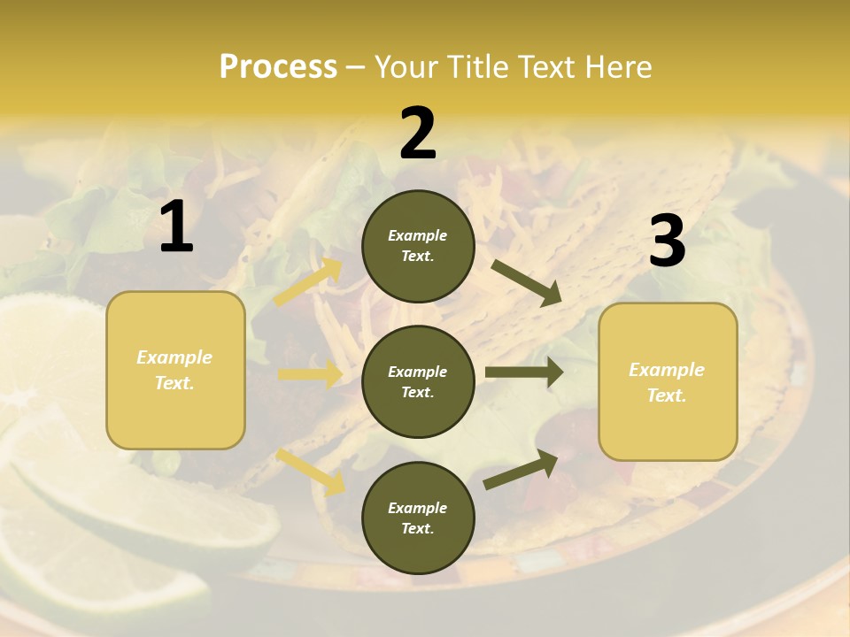 Red Design Yellow PowerPoint Template